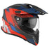 HELMET COMANDER RED/BLUE MATT
